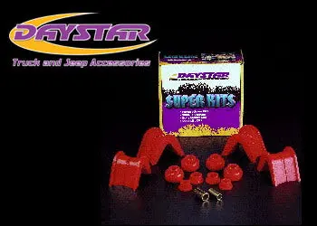 66-79 F150 Bronco C-Bushings 4 Deg 14 Pcs. Includes Track Arm Radius And Strut Arm Bushings Daystar 1
