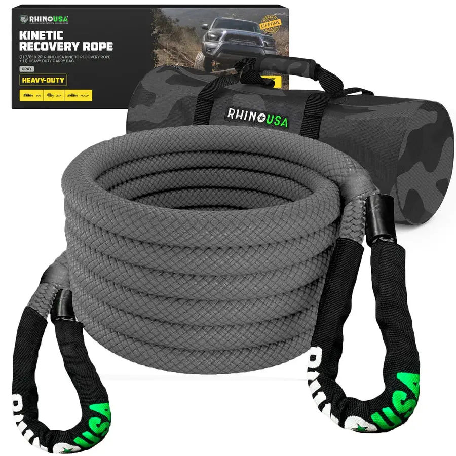 Rhino Kinetic Recovery Rope 7/8"X20' 1