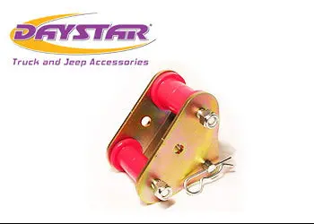 Jeep Yj 0 Inch Front Replacement Shackle Towing Pin W/ Clip Daystar 1