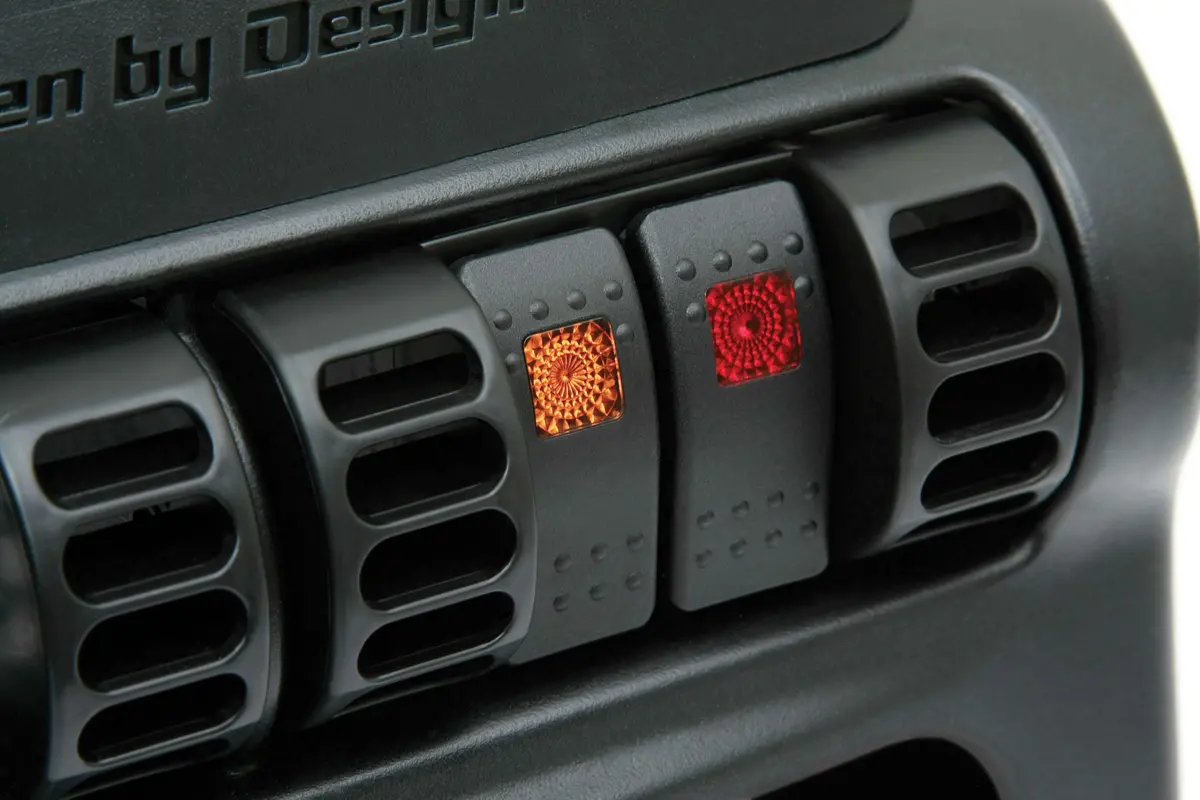 97-06 Jeep Tj Air Vent Switch Panel Daystar 1