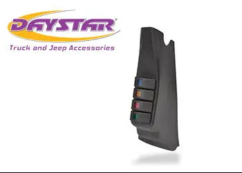 07-10 Jeep Wrangler Jk A-Pillar Switch Pod W/ Switches Daystar 1