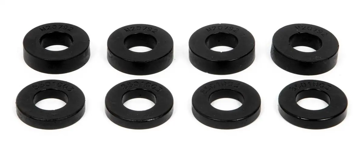 Tie Rod End Heim Misalignment Washer 1 Inch Id (4) Black Daystar 1