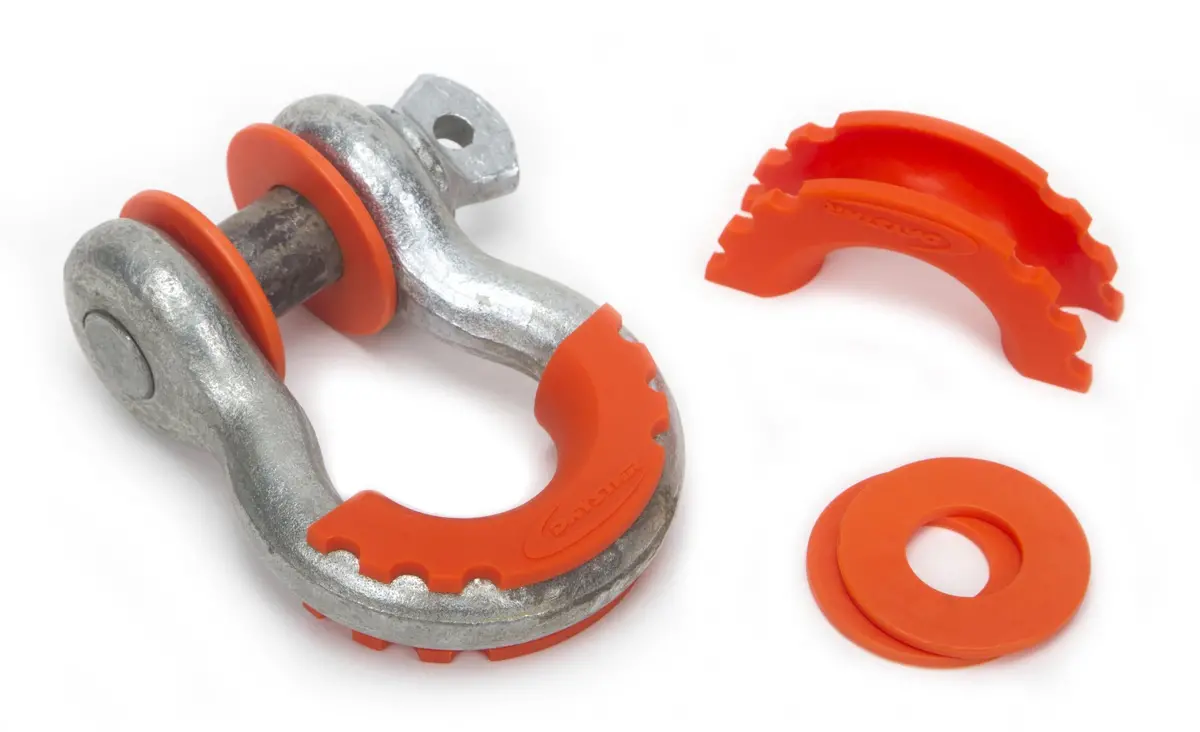 D-Ring Isolator And Washers Orange Daystar 1