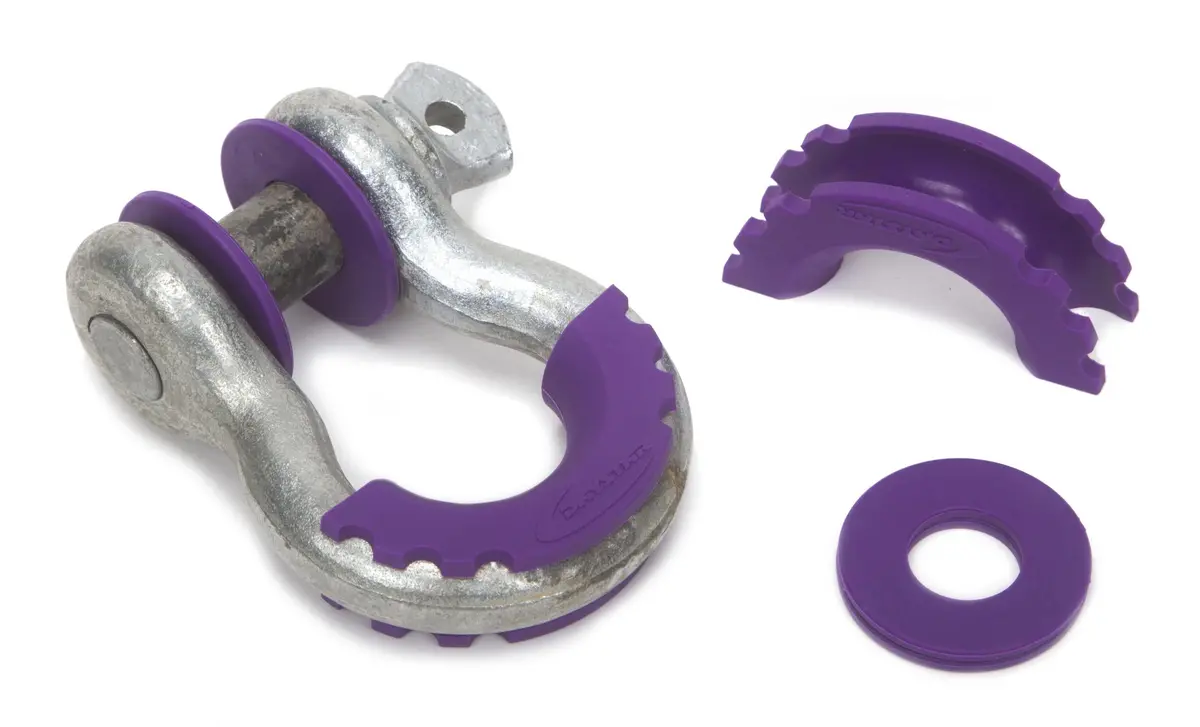 D-Ring Isolator And Washers Purple Daystar 1