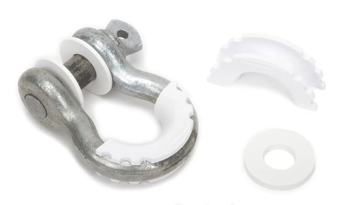 D-Ring Isolator And Washers White Daystar 1