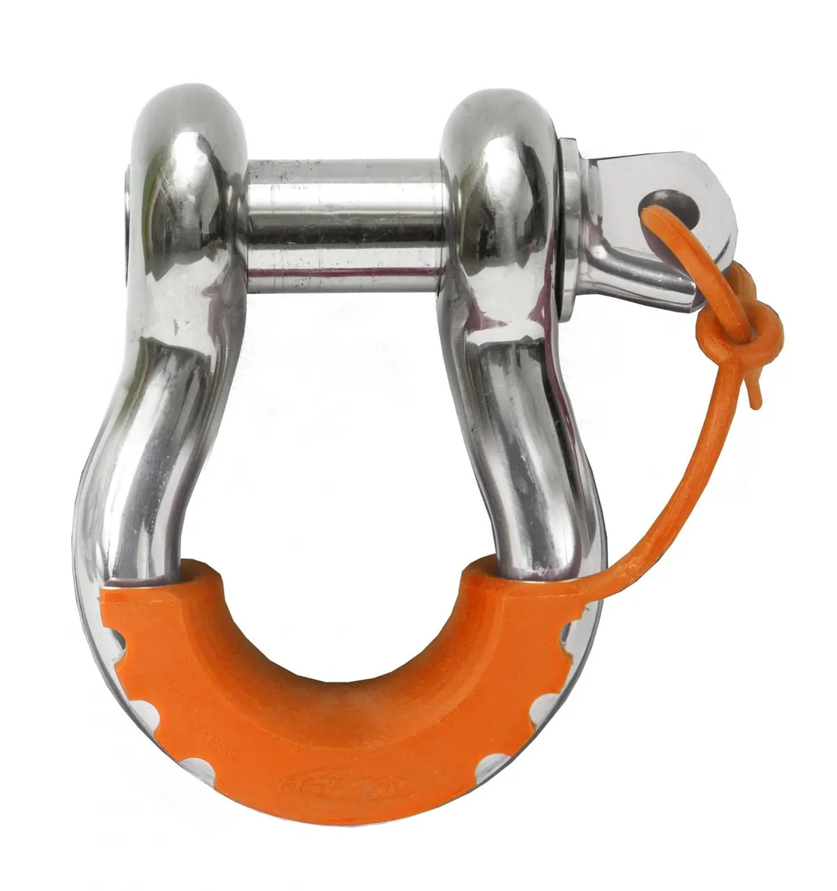 Locking D Ring Isolators Fluorescent Orange Pair Daystar 1