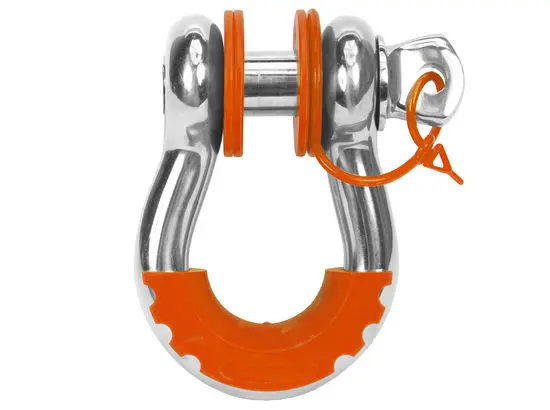 D Ring Isolator With Lock Washer Kit 6 Washers 2 Locking Washers 2 Isolators Orange Daystar 1