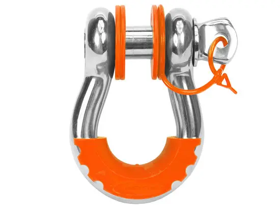D Ring Isolator With Lock Washer Kit 6 Washers 2 Locking Washers 2 Isolators Fluorescent Orange Daystar 1