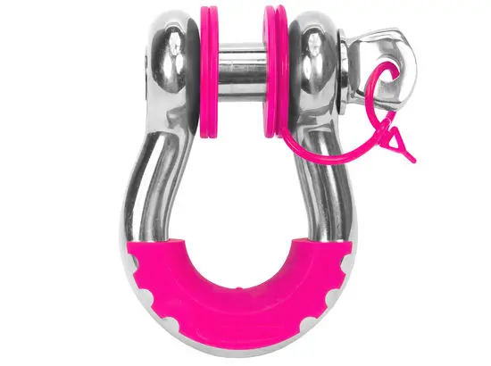 D Ring Isolator With Lock Washer Kit 6 Washers 2 Locking Washers 2 Isolators Fluorescent Pink Daystar 1
