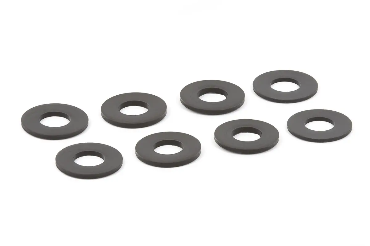 D-Ring / Shackle Washers Set Of 8 Black Daystar 1