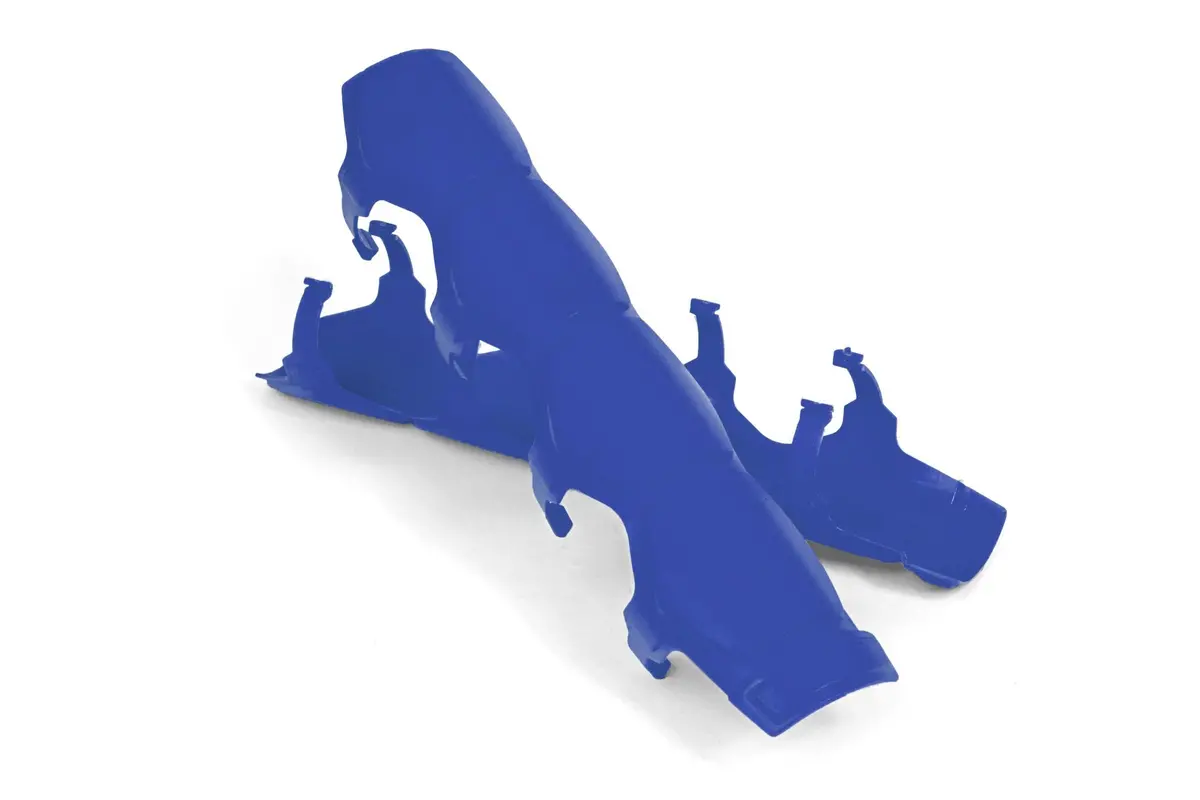 Universal Shock And Steering Stabilizer Armor Pair Blue Includes Mounting Rings Daystar 1