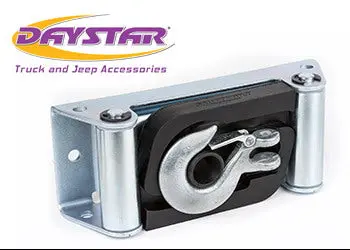 Smittybilt Winch Roller Fairlead Isolator Black Daystar 1