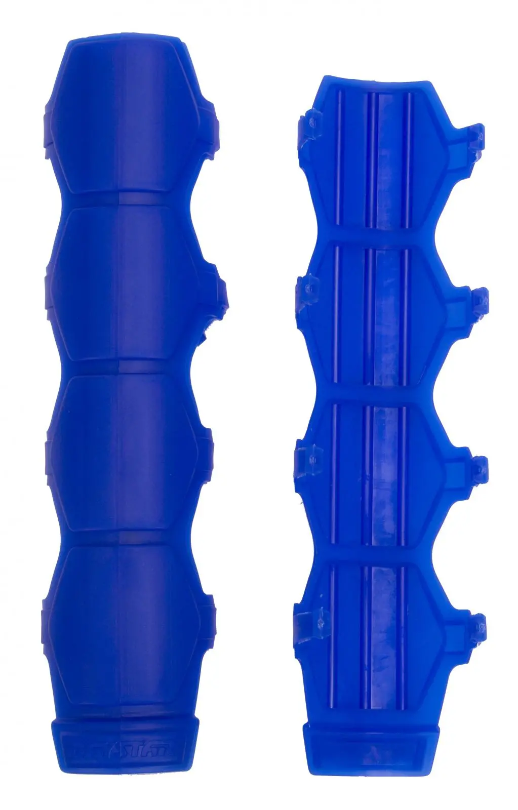 Universal Shock And Steering Stabilizer Armor Blue Includes Mounting Rings Set Of 4 Daystar 1