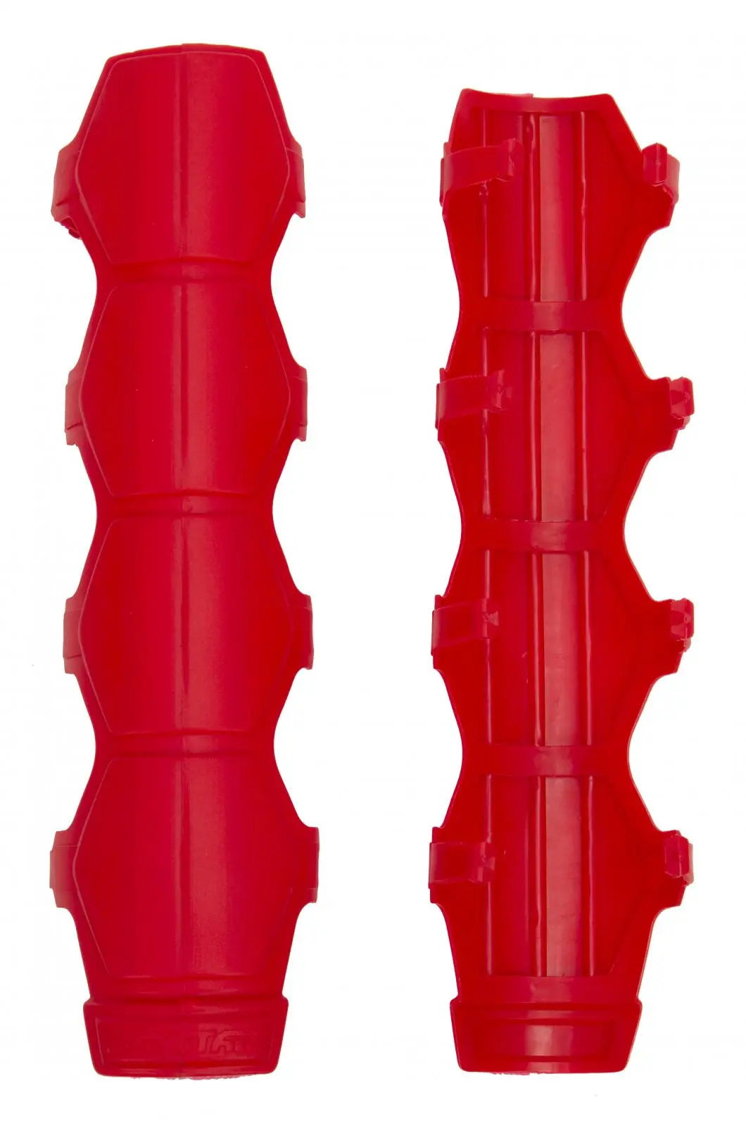 Universal Shock And Steering Stabilizer Armor Red Includes Mounting Rings Set Of 4 Daystar 1