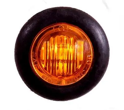 Mce Fenders Led Marker Light 3/4 Inch Amber 1