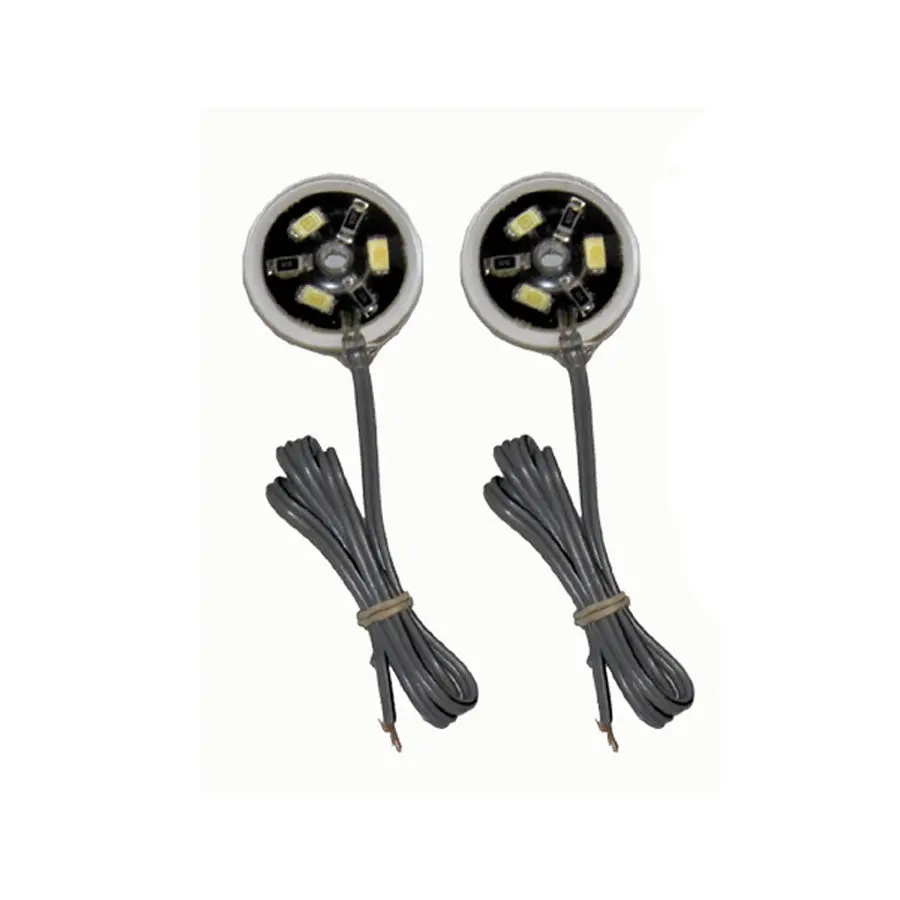 Jeep Rock Lights Chassis Pair Litespot Amber Leds 1