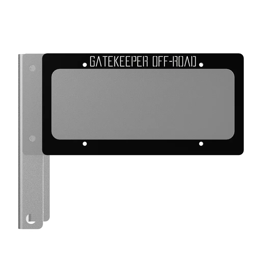 Trailer Stake Pocket License Plate Mount 1