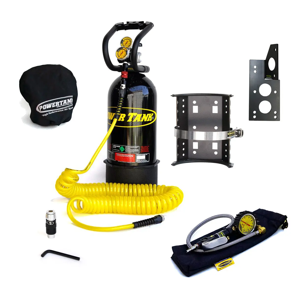 10 Lb Tank Package Driver 2 Door Jlu Roll Bar Gloss Black Power Tank 1