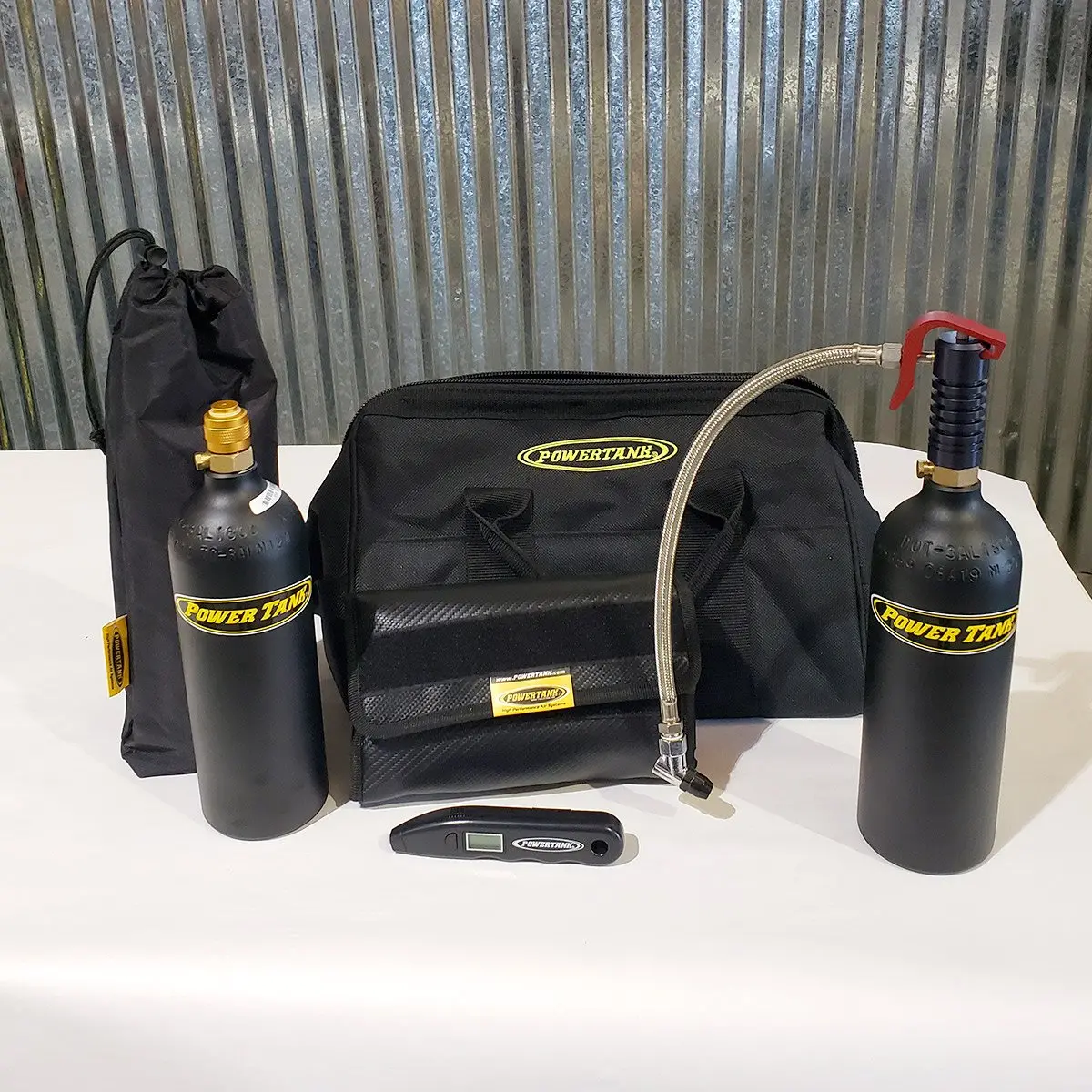Cuv Overland Air Up Kit 2X 20 Matte Black Co2 Bottles Power Tank 1