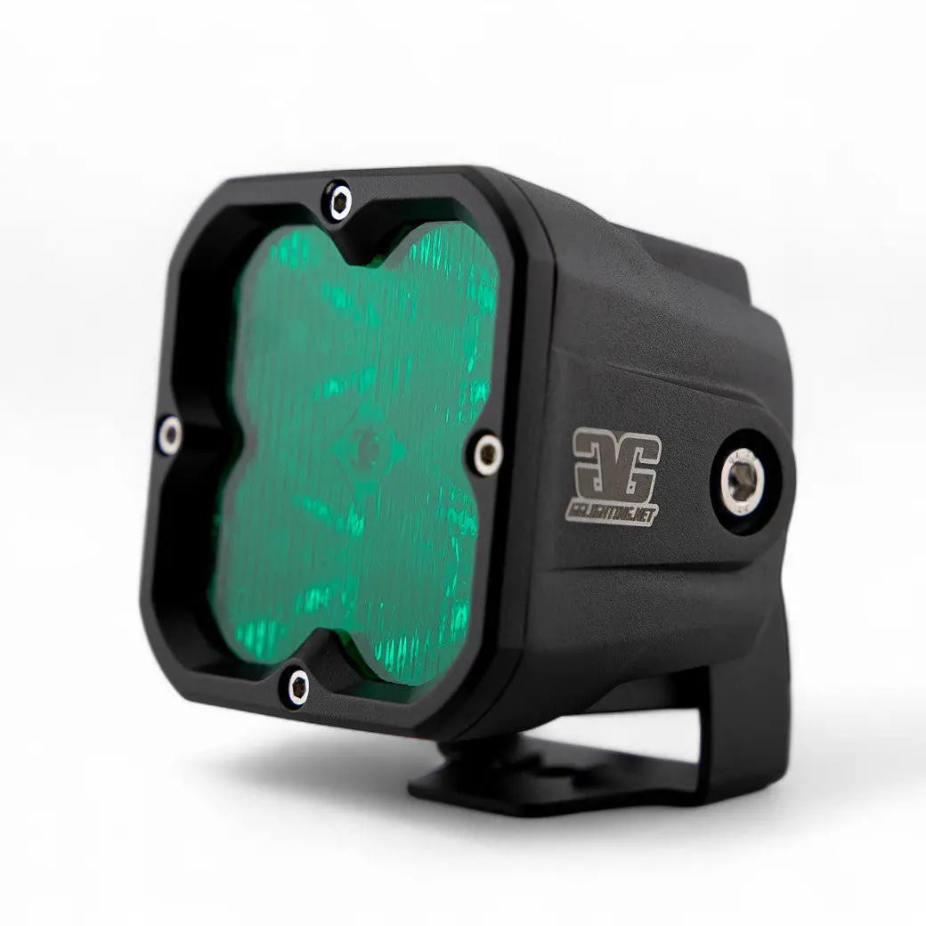 Race Series Flood Led Pod Green 1
