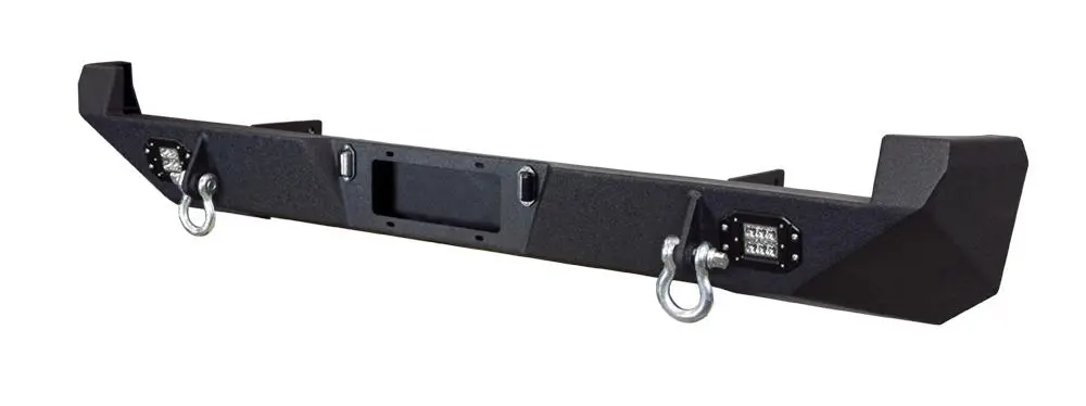 Tacoma Rear Bumper 05-15 Toyota Tacoma Black Powdercoat 1