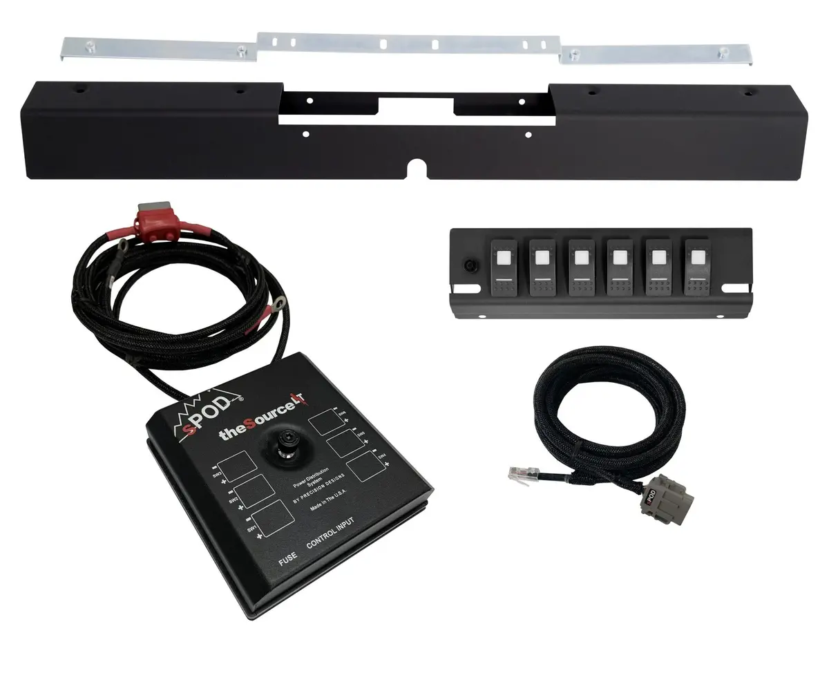 Sourcelt W/ Amber Led Switches For 1997-2002 Tj/Lj 1