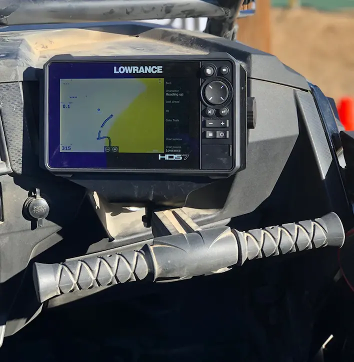 Rzr Grab Bar Gps Bracket 1