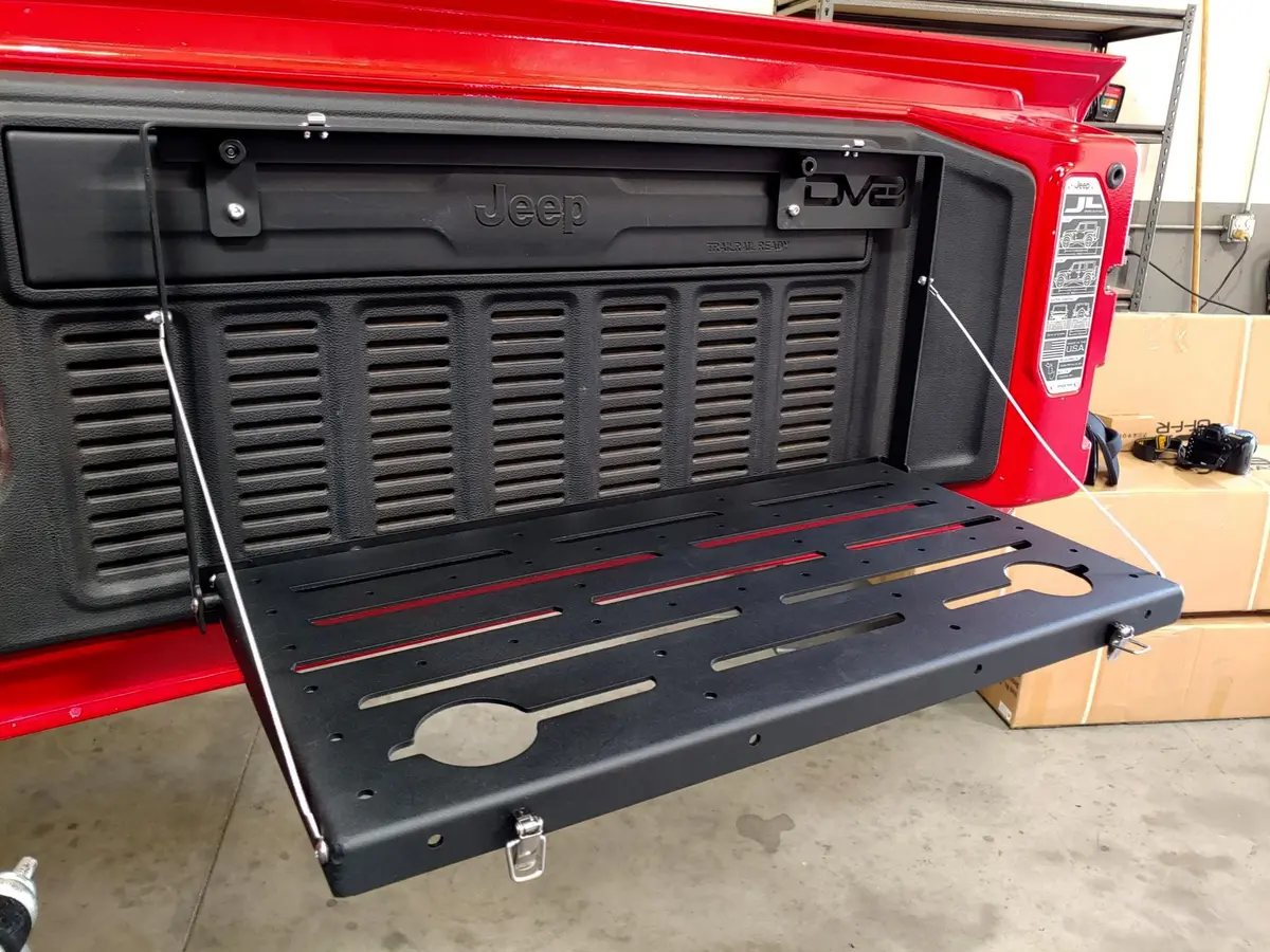 Jeep Jl Tailgate Mounted Trail Table 18-Pres Wrangler Jl 1