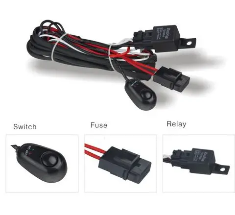 Wiring Harness W/Relay And Switch 1