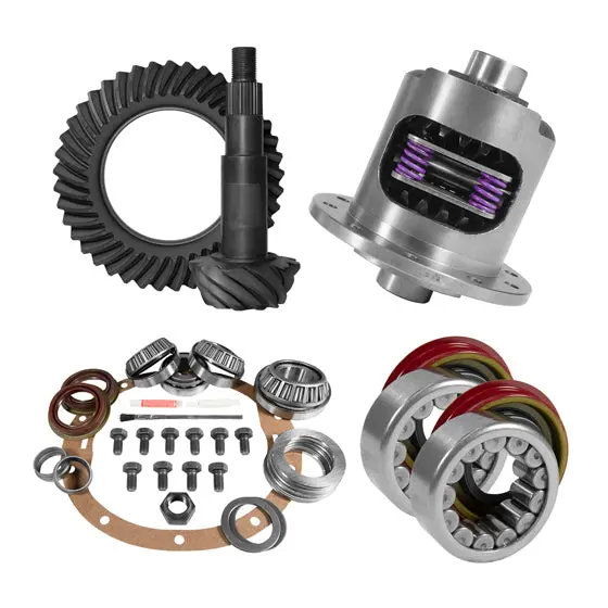 8.6 Inch Gm 4.88 Rear Ring And Pinion Install Kit 30 Spline Positraction Axle Bearings And Seals - 1
