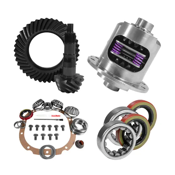 8.8 Inch Ford 3.27 Rear Ring And Pinion Install Kit 31 Spline Positraction 2.53 Inch Axle Bearings - 1