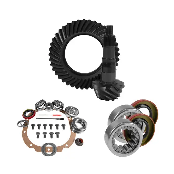 8.8 Inch Ford 4.11 Rear Ring And Pinion Install Kit 2.99 Inch Od Axle Bearings And Seals - 1