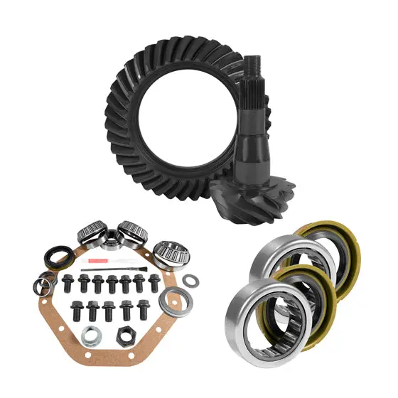 Zf 9.25 Inch Chy 3.91 Rear Ring And Pinion Install Kit Axle Bearings And Seal - 1