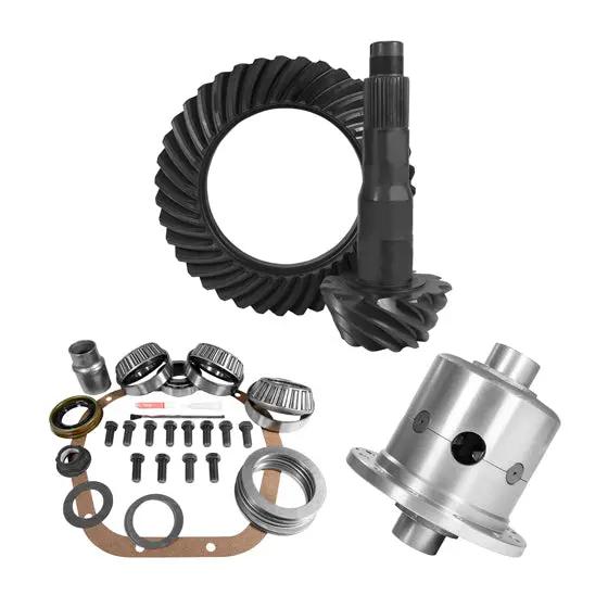 10.5 Inch Ford 4.56 Rear Ring And Pinion Install Kit 35 Spline Positraction - 1