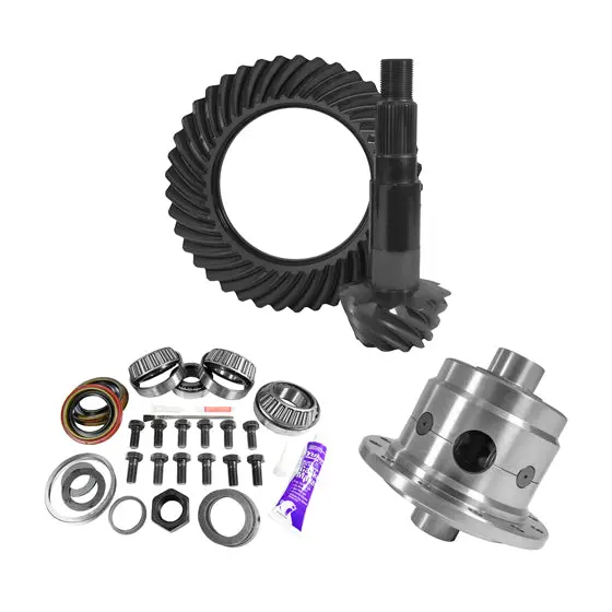 11.25 Inch Dana 80 4.30 Rear Ring And Pinion Install Kit 35 Spline Positraction 4.375 Inch Brg - 1