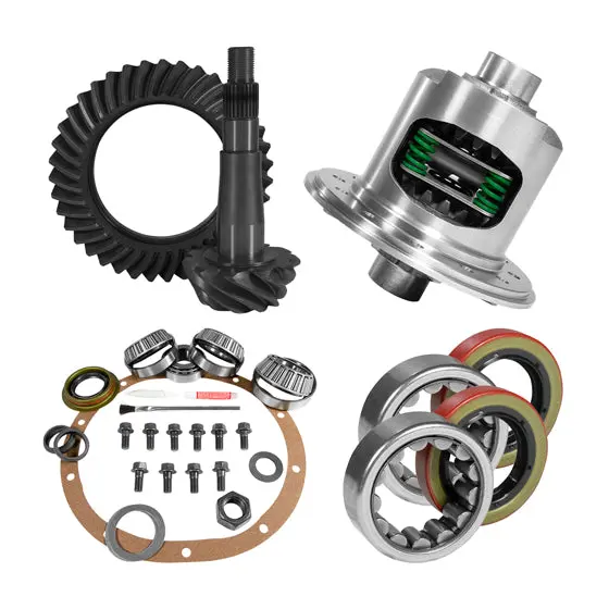 8.25 Inch Chy 4.88 Rear Ring And Pinion Install Kit Positraction 1.618 Inch Id Axle Bearings - 1