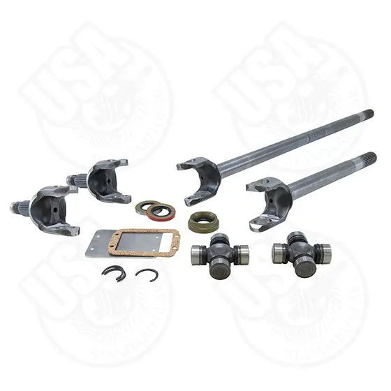 Replacement Axle Kit Tj/Xj/Yj/Zj Front Dana 30 30 Spline 4340 Chrome Moly 1