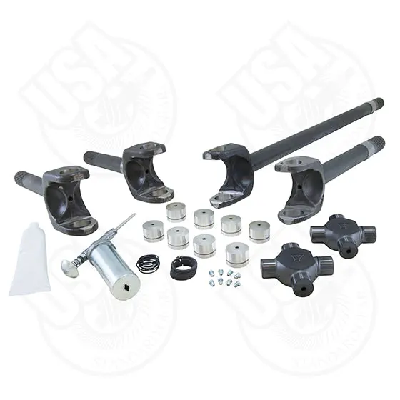 Replacement Axle Kit 88-98 Dana 60 Front W/Super Joints 4340 Chrome Moly 1