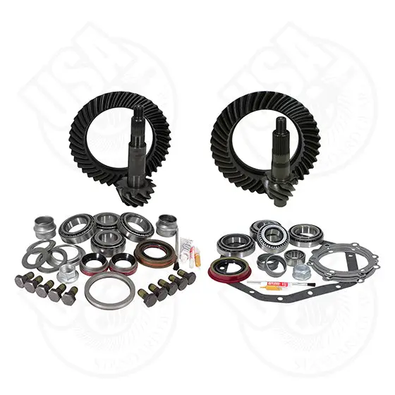 Gear And Install Kit Package Reverse Rotation Dana 60 And 8.8 And Down Gm 14T 5.38 Thick 1