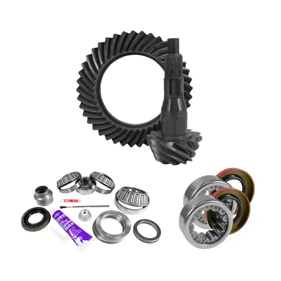 9.75 Inch Ford 3.55 Rear Ring And Pinion Install Kit Axle Bearings And Seal Usa Standard 1