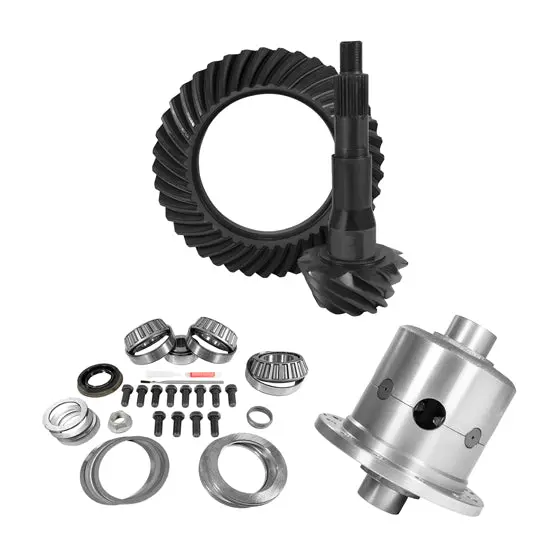 10.5 Inch Ford 4.56 Rear Ring And Pinion Install Kit 35 Spline Positraction With Np 504493/ Np 949481 Usa Standard 1