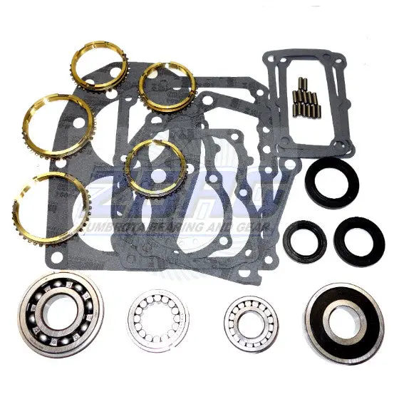 W55/W56/W58/W59 Transmission Bearing/Seal Kit W/Synchro Rings Supra/4Runner/T100/Tacoma Plus Lexus Sc300 5-Speed Manual Trans 23Mm Wide Input Bearing 1