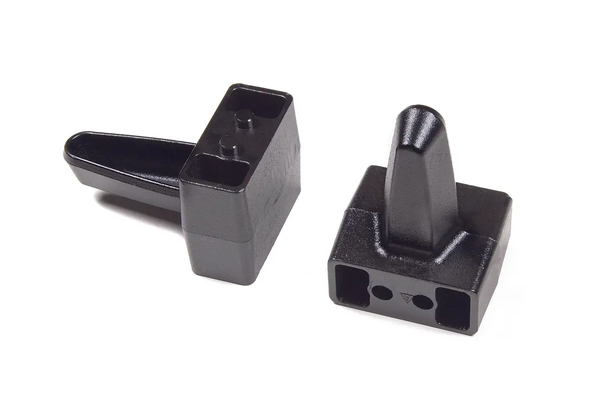 Rear Lift Blocks W/ Wing - Steel | 5 Inch Lift | Ford F150 (04-08) 1