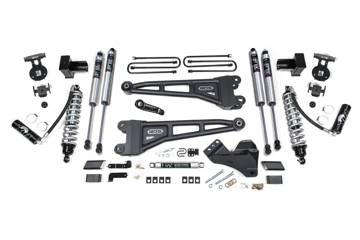 5 Inch Lift Kit W/ Radius Arm | Fox 2.5 Coil-Over Conversion | Ford F250/F350 Super Duty (20-22) 4Wd | Diesel 1