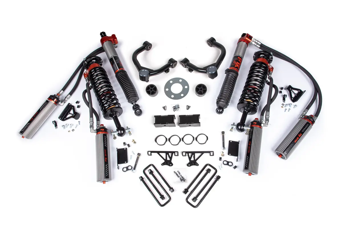 1.5 Inch Lift Kit | Fox Factory Race 3.0 Ibp Coil Over Front, 3.0 Ibp Rear | 2019-2024 Gm 1500 Trail Boss/At4 | 4Wd 1