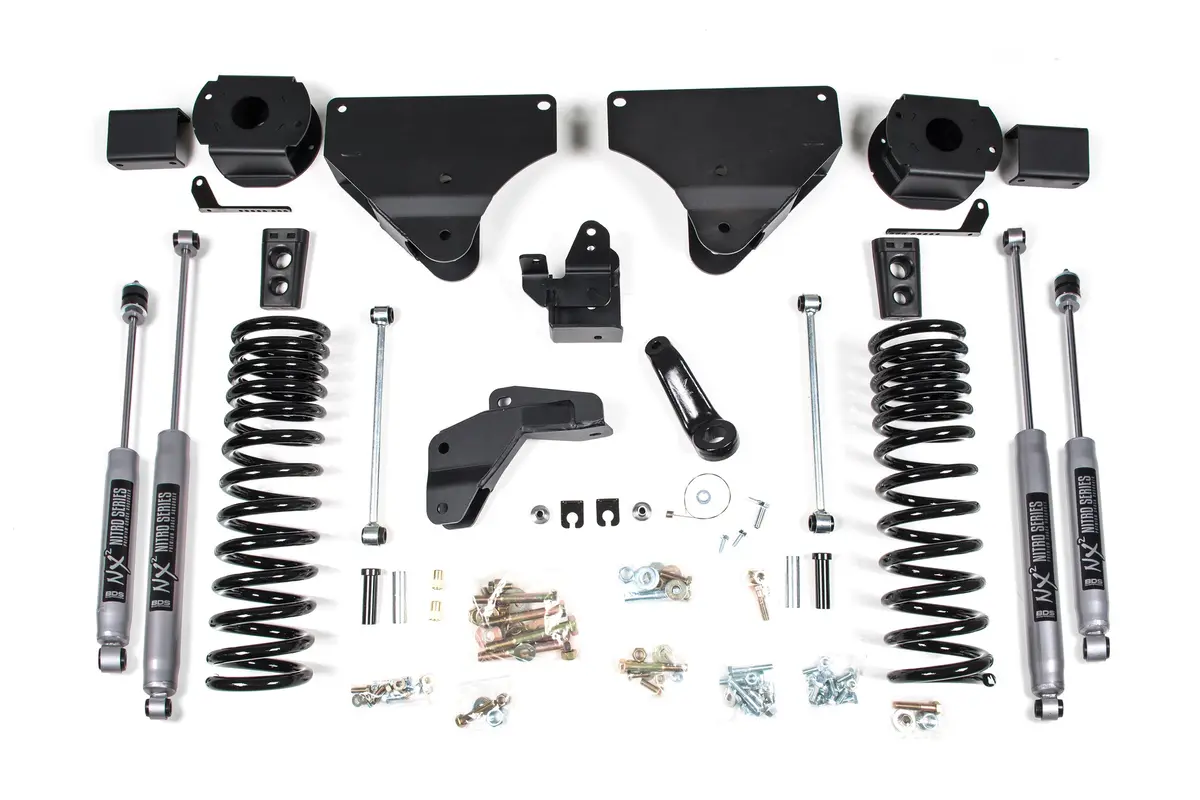 4 Inch Lift Kit | Ram 2500 W/ Rear Air Ride (14-18) 4Wd | Gas 2
