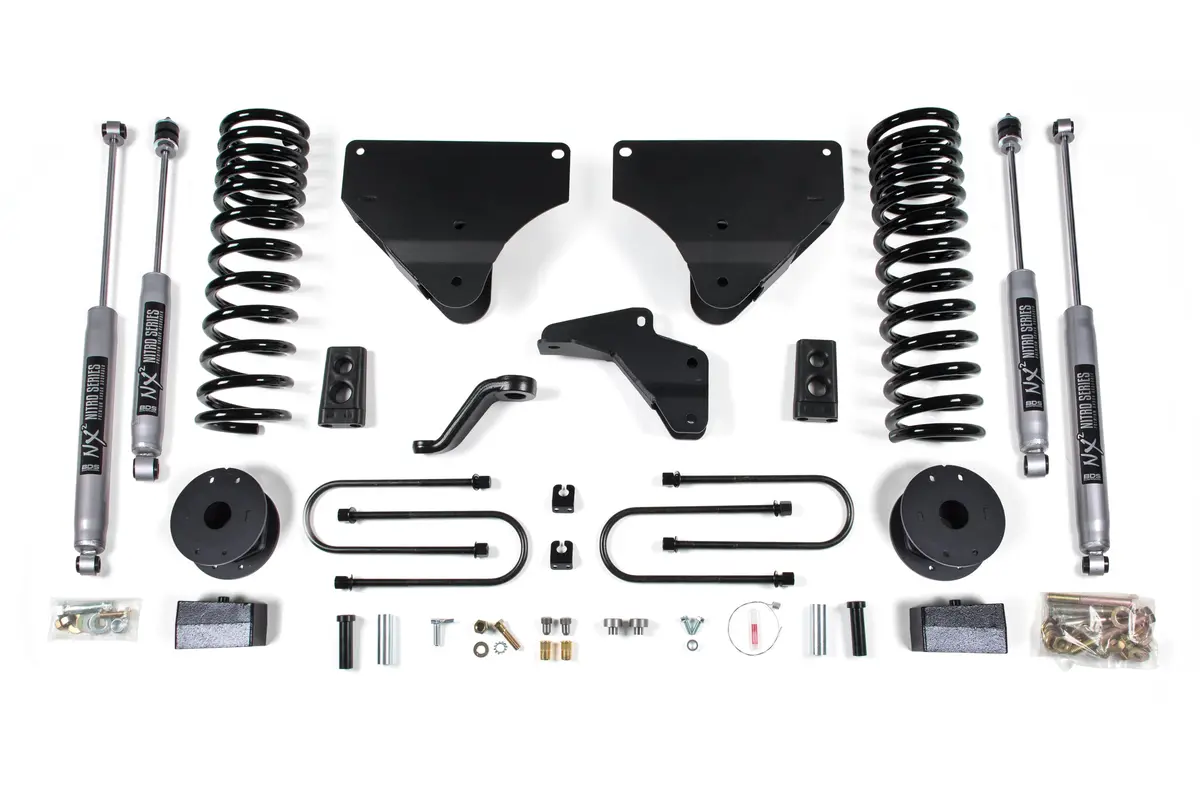 4 Inch Lift Kit | Ram 3500 W/ Rear Air Ride (13-18) 4Wd | Gas 2