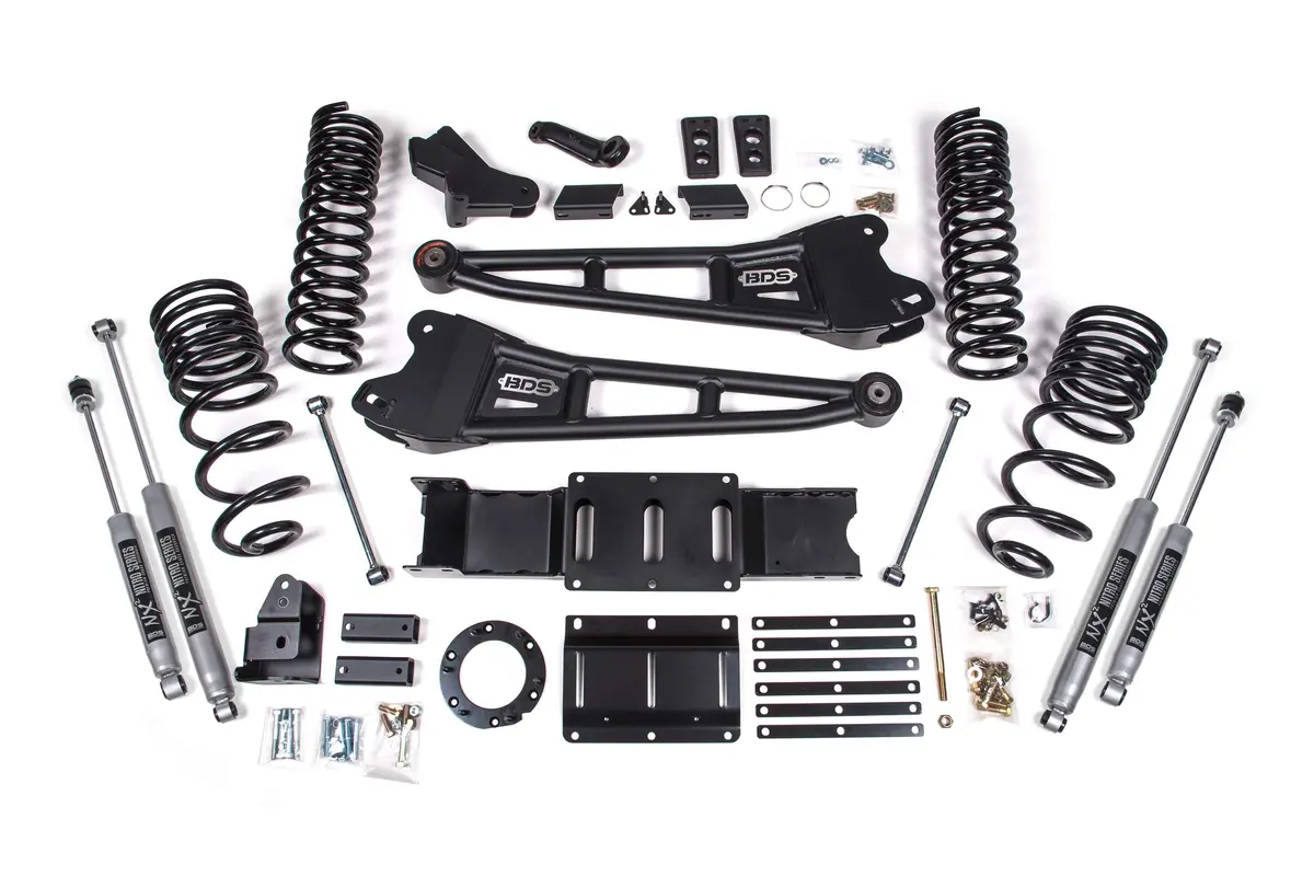 4 Inch Lift Kit W/ Radius Arm | Ram 2500 (19-24) 4Wd | Gas 2
