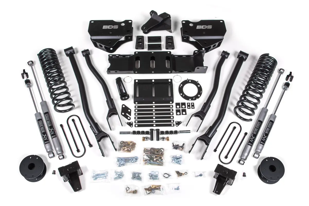 6 Inch Lift Kit W/ 4-Link | Ram 3500 W/ Rear Air Ride (19-23) 4Wd | Diesel 2