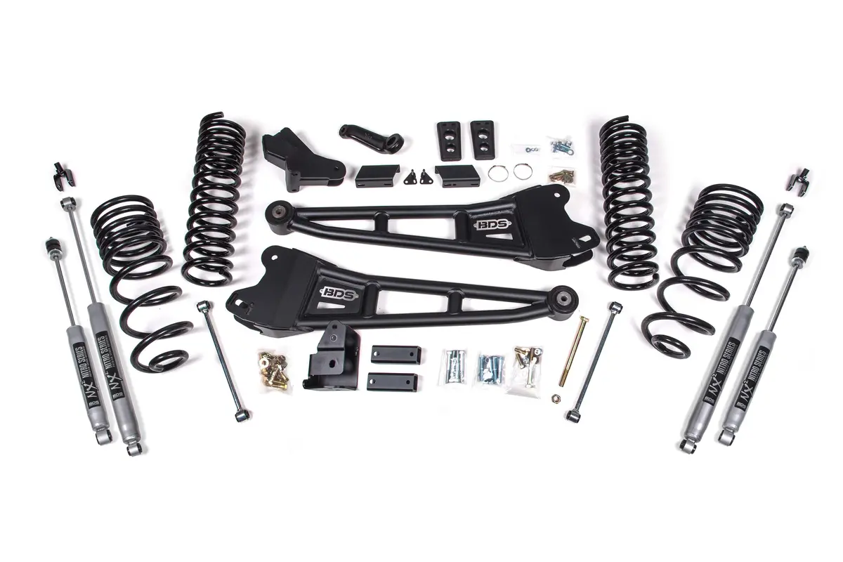 4 Inch Lift Kit W/ Radius Arm | Ram 2500 (14-18) 4Wd | Diesel 2